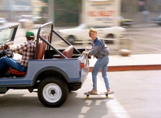 Back to the Future Skateboarding